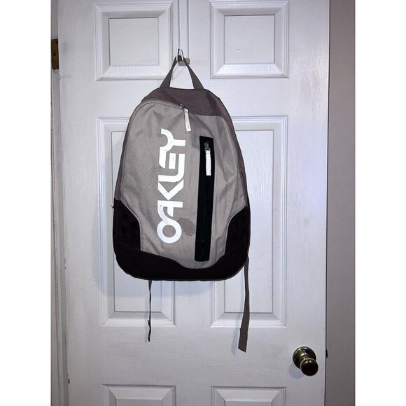 OAKLEY 2013 Black & Brown Three Pocket Backpack